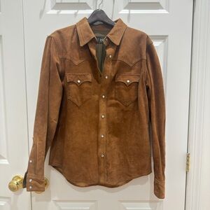 RRL Brown Suede Men’s brand New